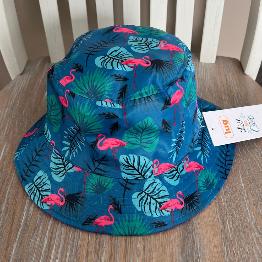 Lug hat CANOPY🦩Flamingo Blue🦩